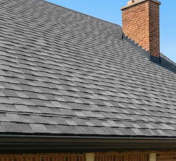 Asphalt roof installation